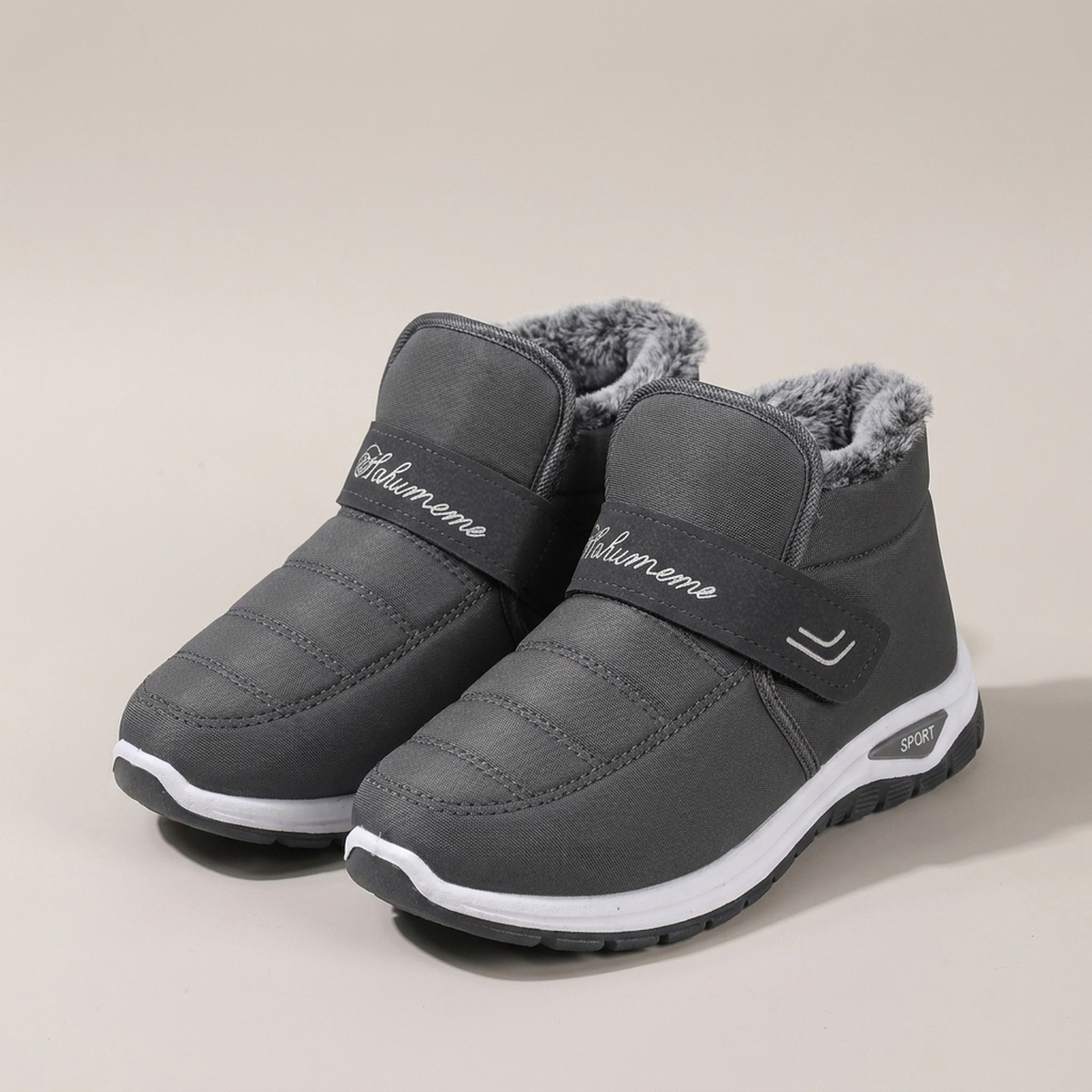 Mery | Scarpe sportive invernali, antiscivolo e calde, senza lacci
