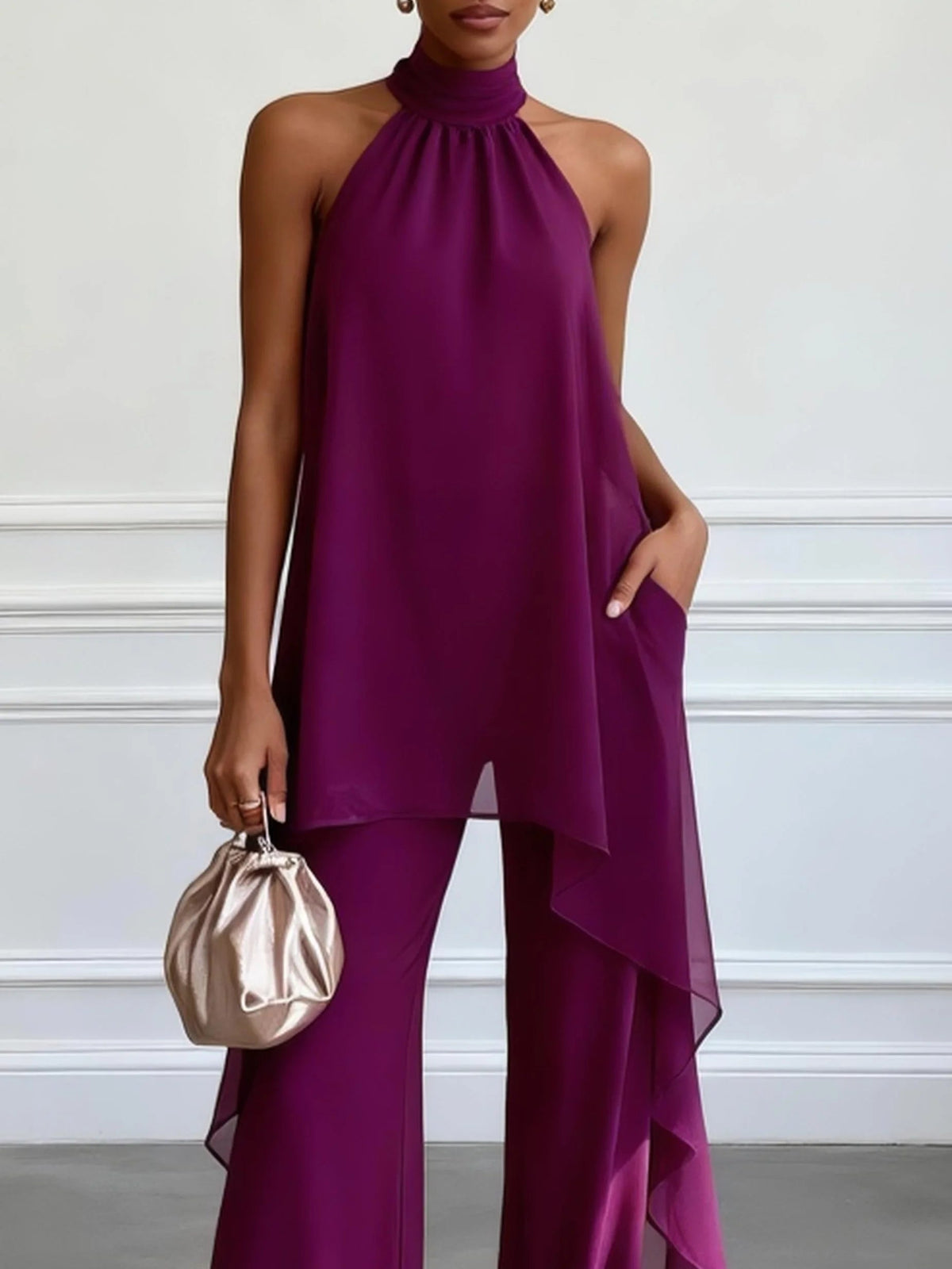 SEMME | ELEGANTE COMPLETO HALTER DA DONNA