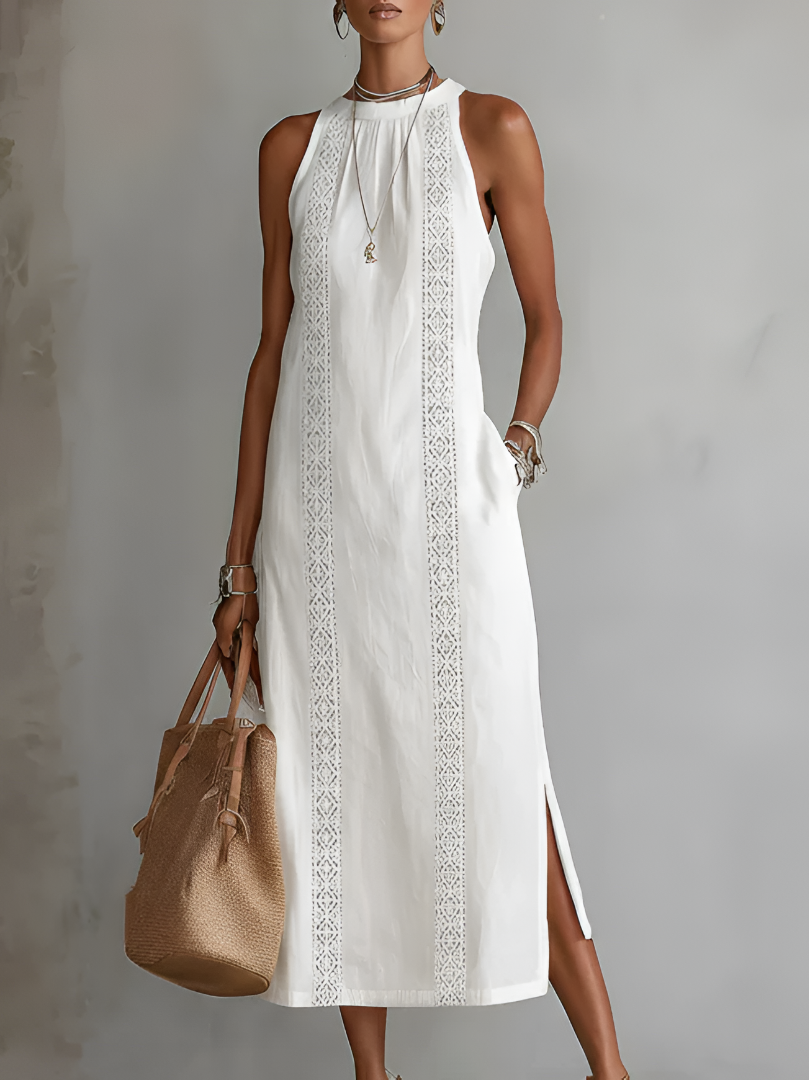 Jimena | Vestito Elegante con Collo Halter