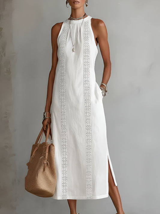 Jimena | Vestito Elegante con Collo Halter