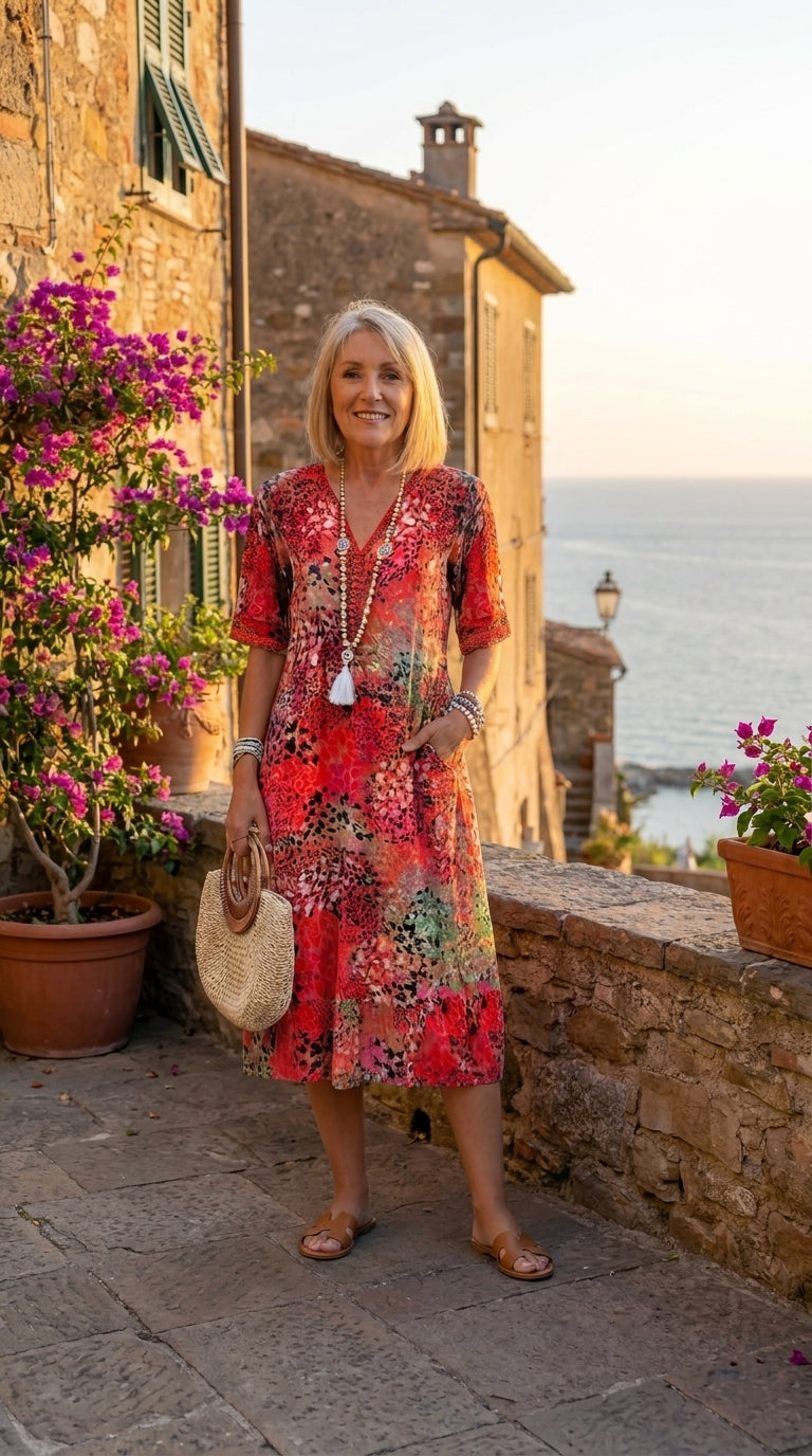 Iris | Vestito Fluido e Leggero