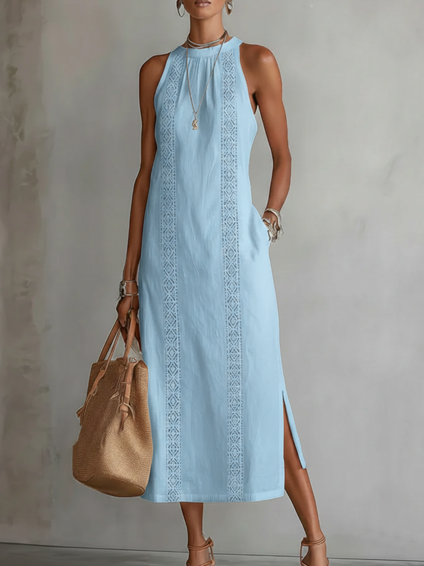 Jimena | Vestito Elegante con Collo Halter