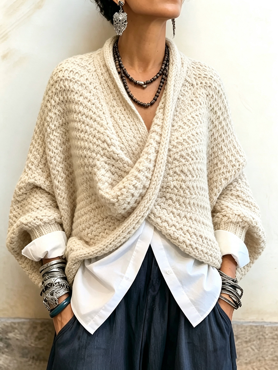 Maglione Elara avorio