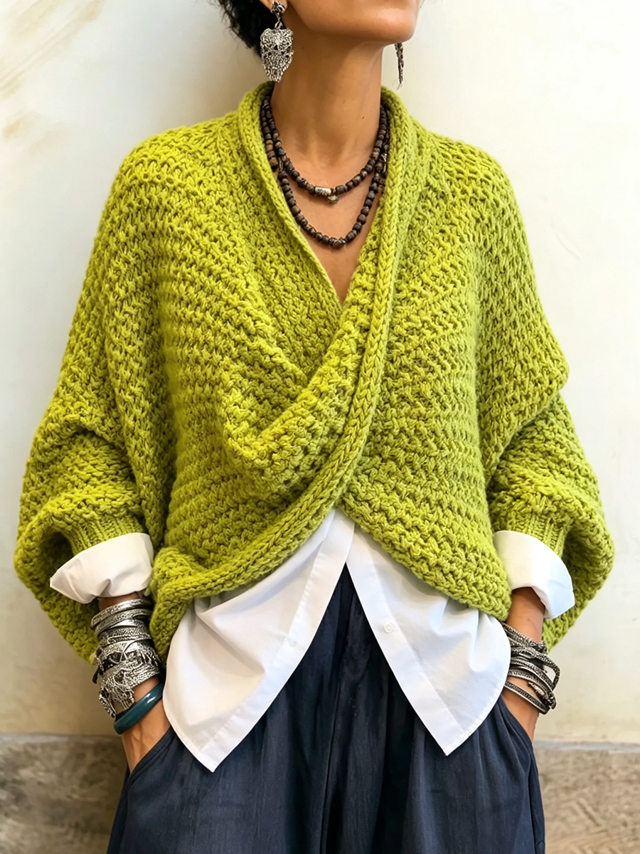 Maglione Elara verde