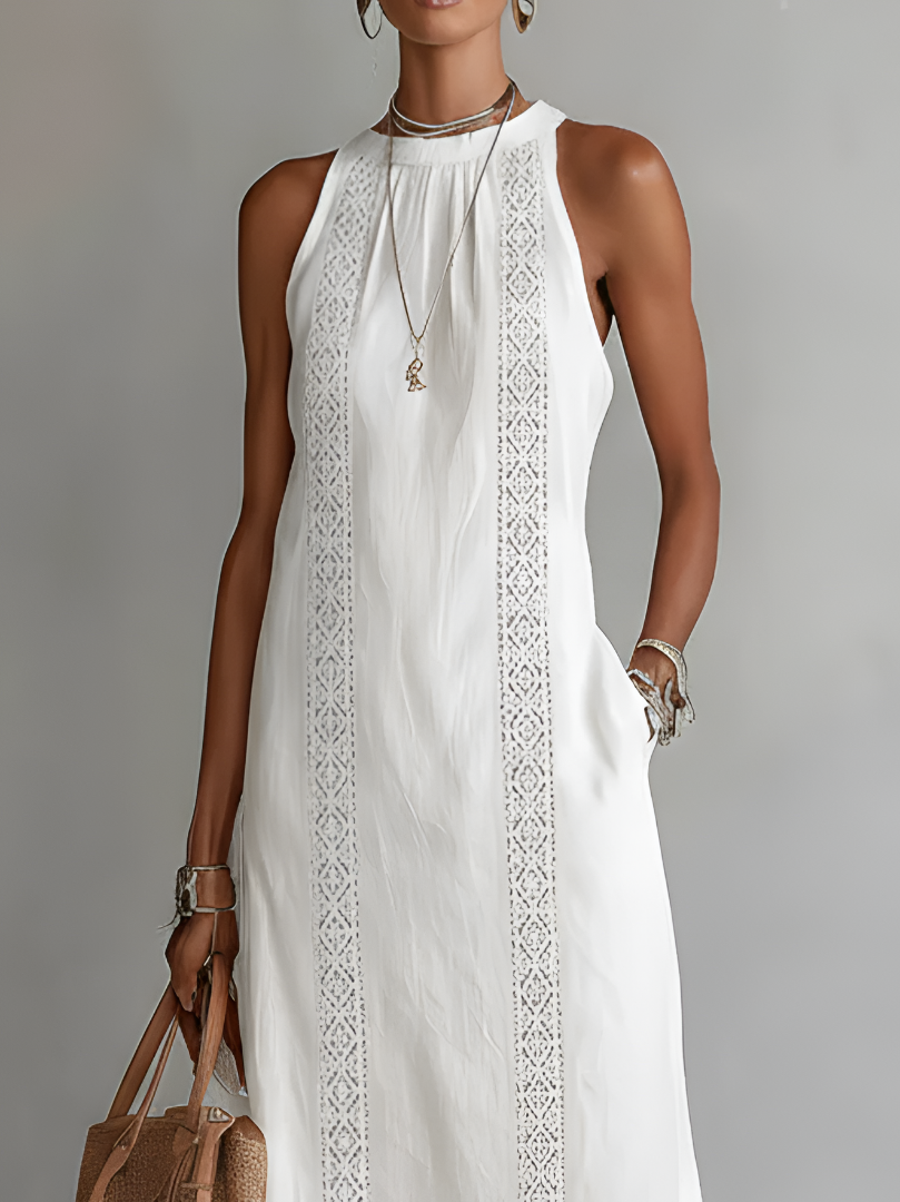 Jimena | Vestito Elegante con Collo Halter