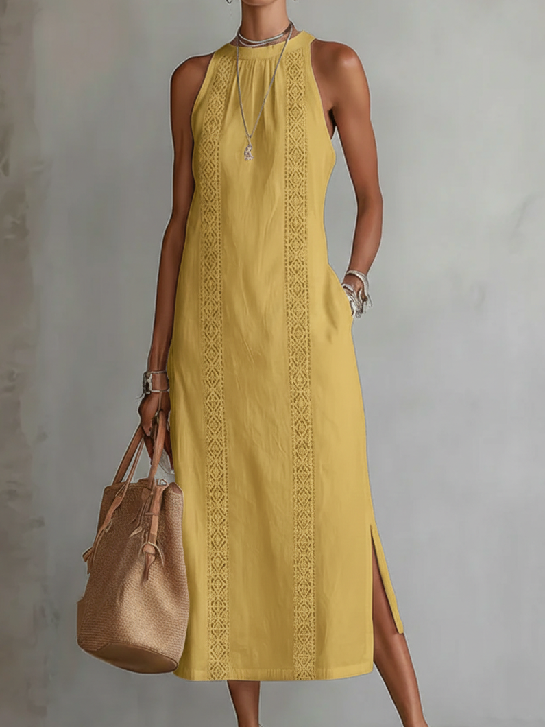 Jimena | Vestito Elegante con Collo Halter