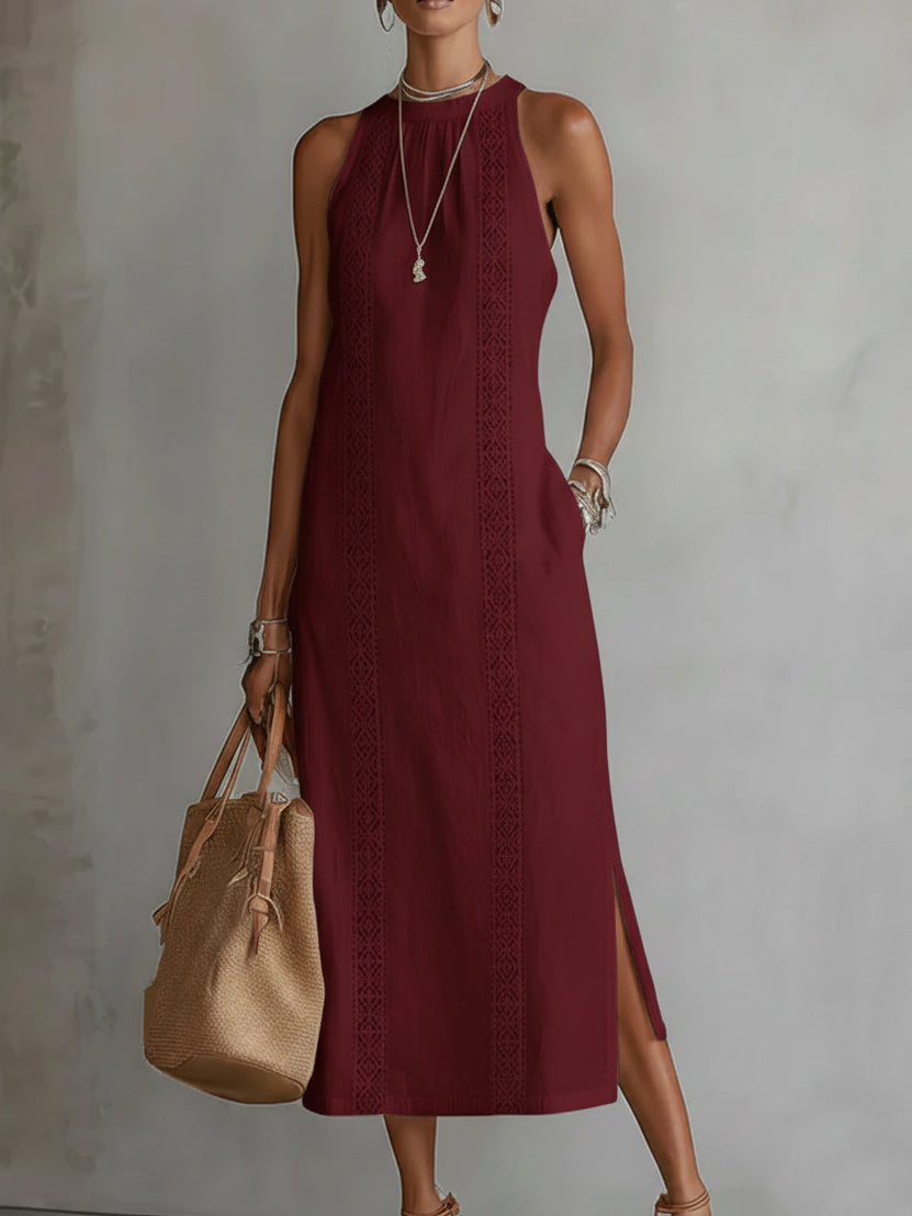 Jimena | Vestito Elegante con Collo Halter