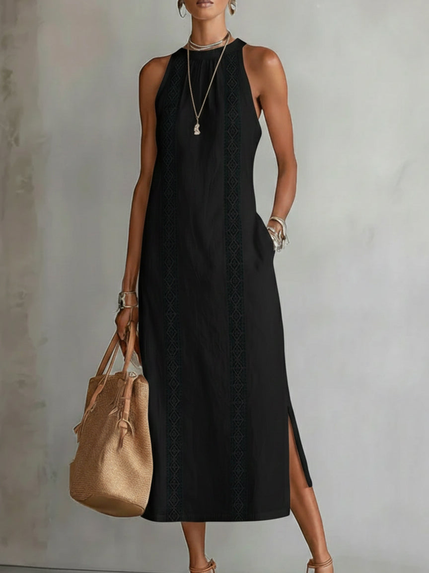 Jimena | Vestito Elegante con Collo Halter