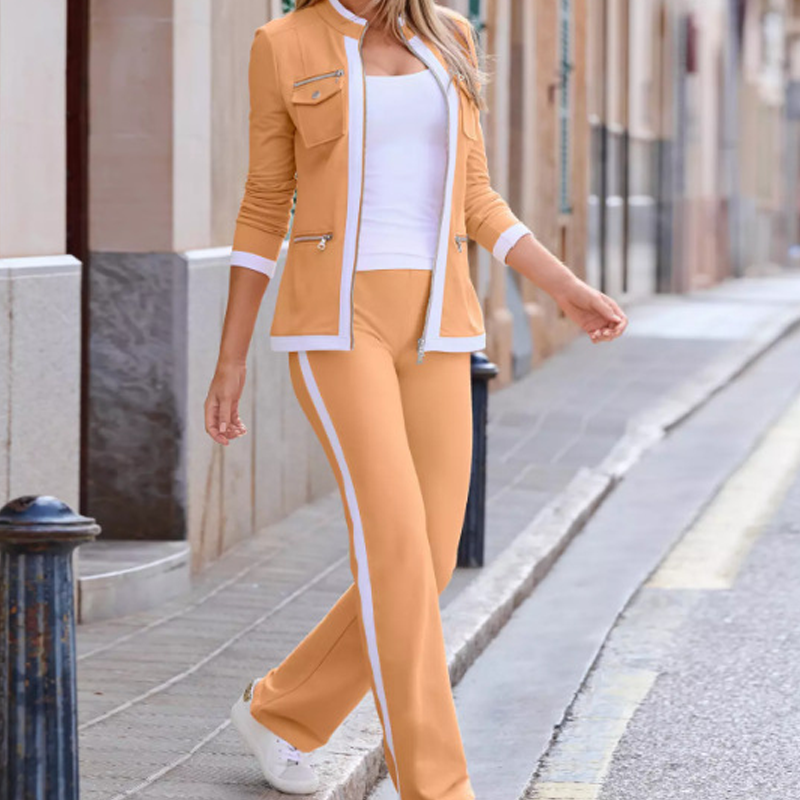 Zafi | Completo Donna 2 Pezzi Sportivo che Slancia la Figura