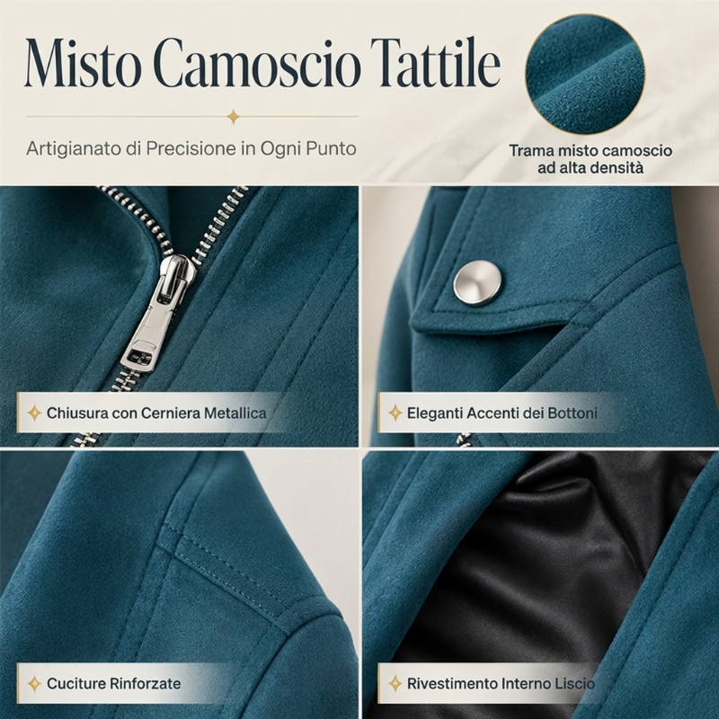 Irene - Giacca slim fit con rever - Nero